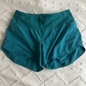 Lululemon Women's Teal Athletic Shorts